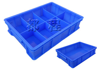 X266、266-1塑料周轉(zhuǎn)箱（可帶隔板） 